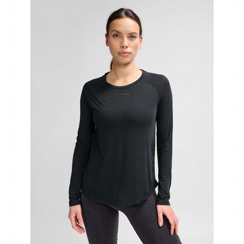Dámské Obleky Hummel Mt Vanja L/S Černé | 631006-421