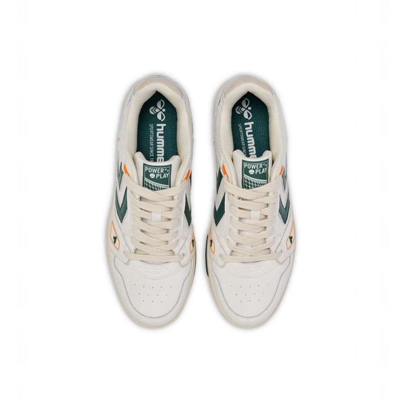 Dámské Obuv Do Tělocvičny Hummel Power Play Lx-e Bílé | 463769-241