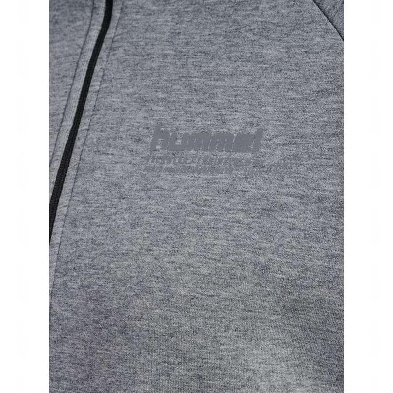 Dámské Obuv Do Tělocvičny Hummel Tech Fleece Boxy Half Zip Šedé | 793070-793