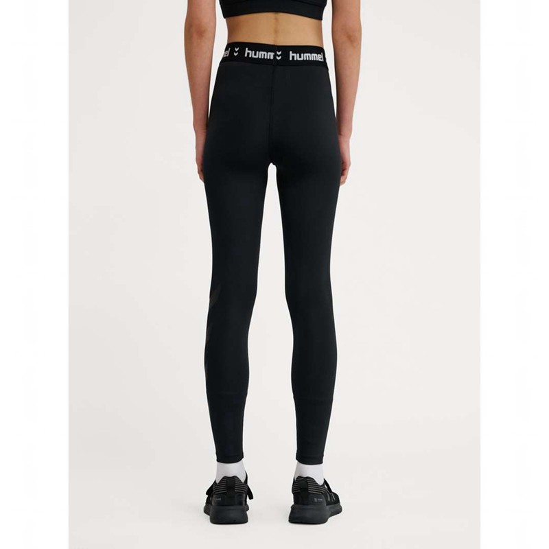 Dámské Polo Triko Hummel Pulse Mid Waist Černé | 619002-728
