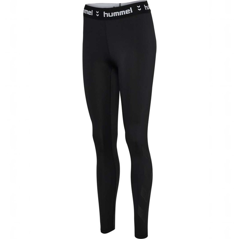 Dámské Polo Triko Hummel Pulse Mid Waist Černé | 619002-728