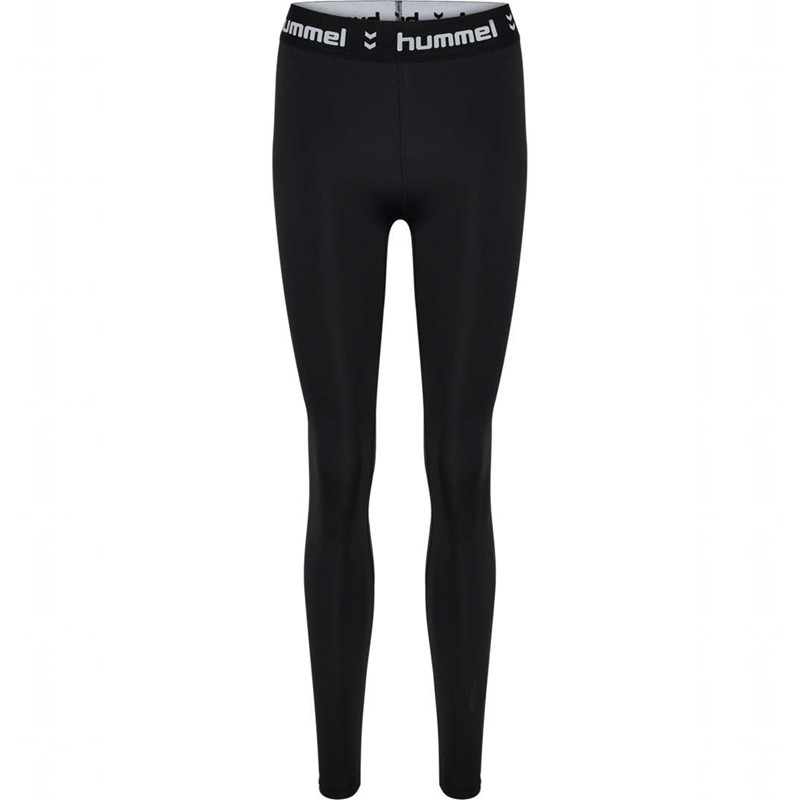 Dámské Polo Triko Hummel Pulse Mid Waist Černé | 619002-728