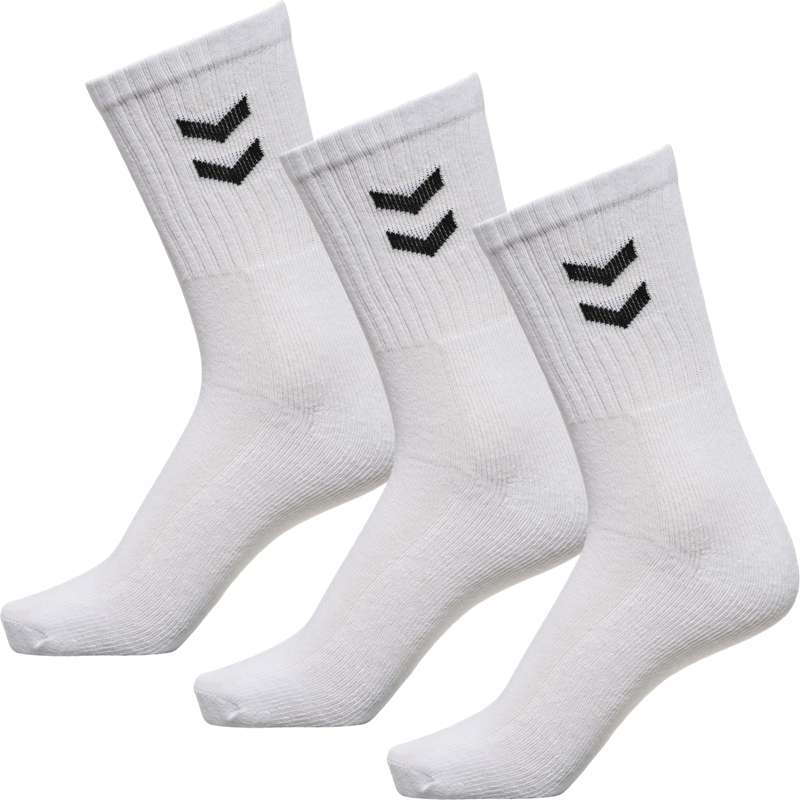 Dámské Ponožky Hummel 3-pack Basic Bílé | 368213-773
