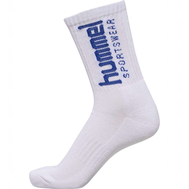 Dámské Ponožky Hummel 3-pack Sportswear Big Bílé | 324329-612
