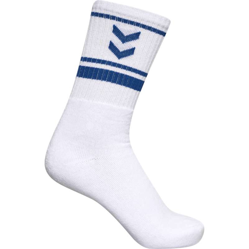 Dámské Ponožky Hummel 4 Pack Triple Stripe Crew Černé | 690918-483