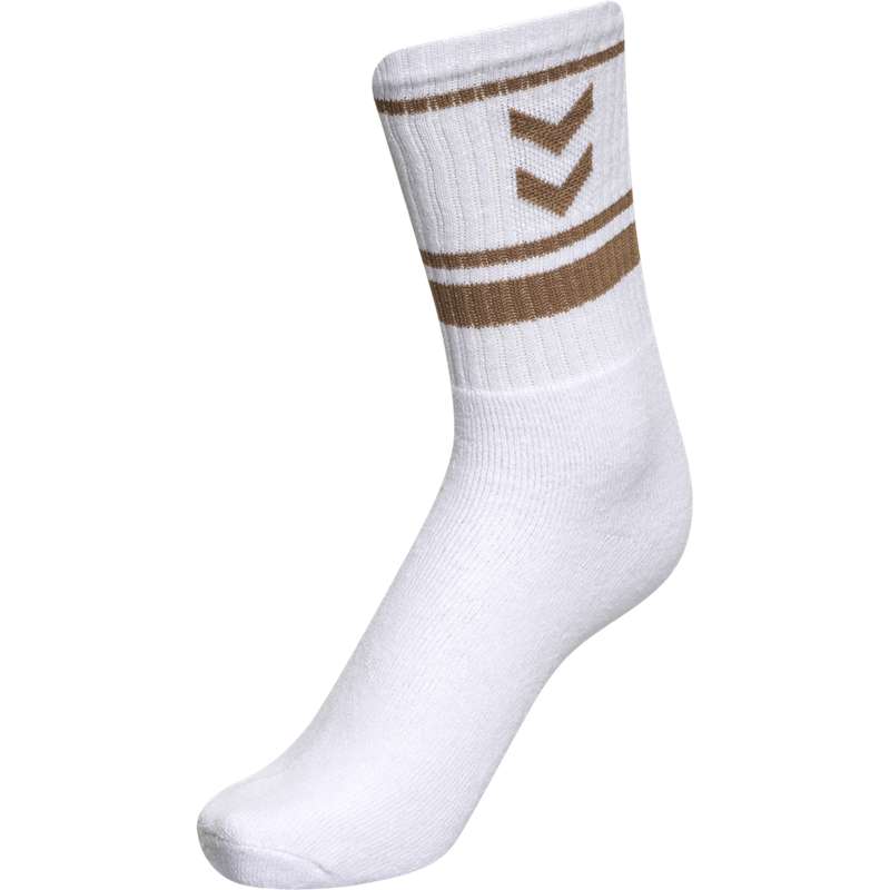 Dámské Ponožky Hummel 4 Pack Triple Stripe Crew Černé | 690918-483