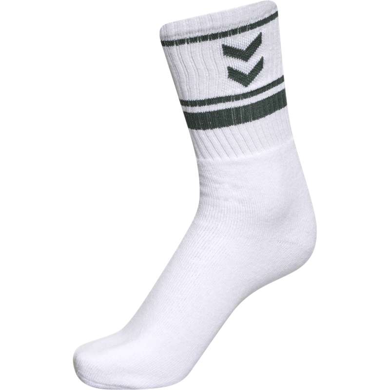 Dámské Ponožky Hummel 4 Pack Triple Stripe Crew Černé | 690918-483