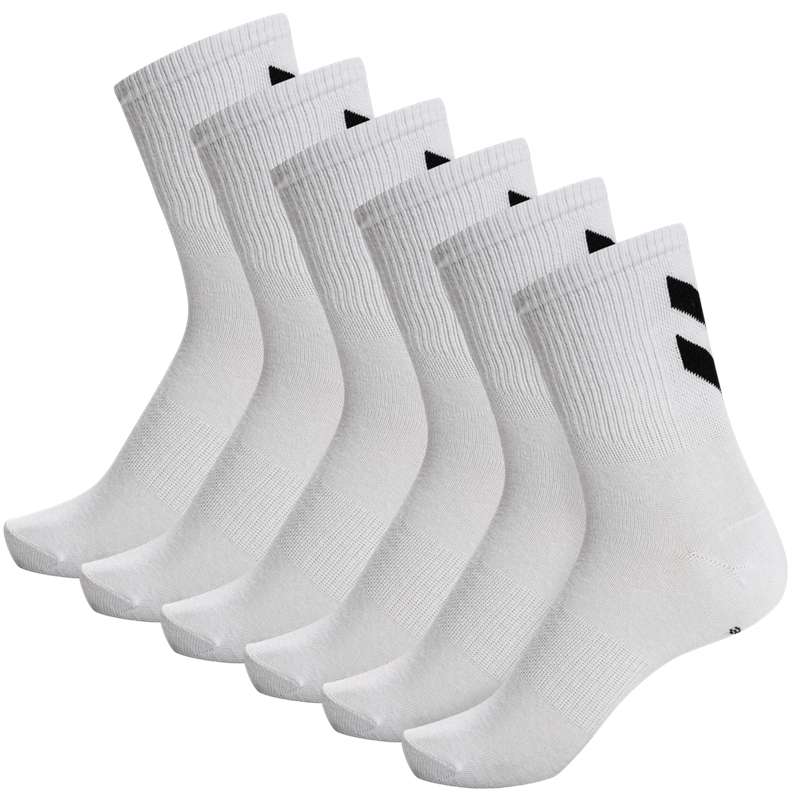 Dámské Ponožky Hummel Chevron 6-pack Bílé | 457121-462
