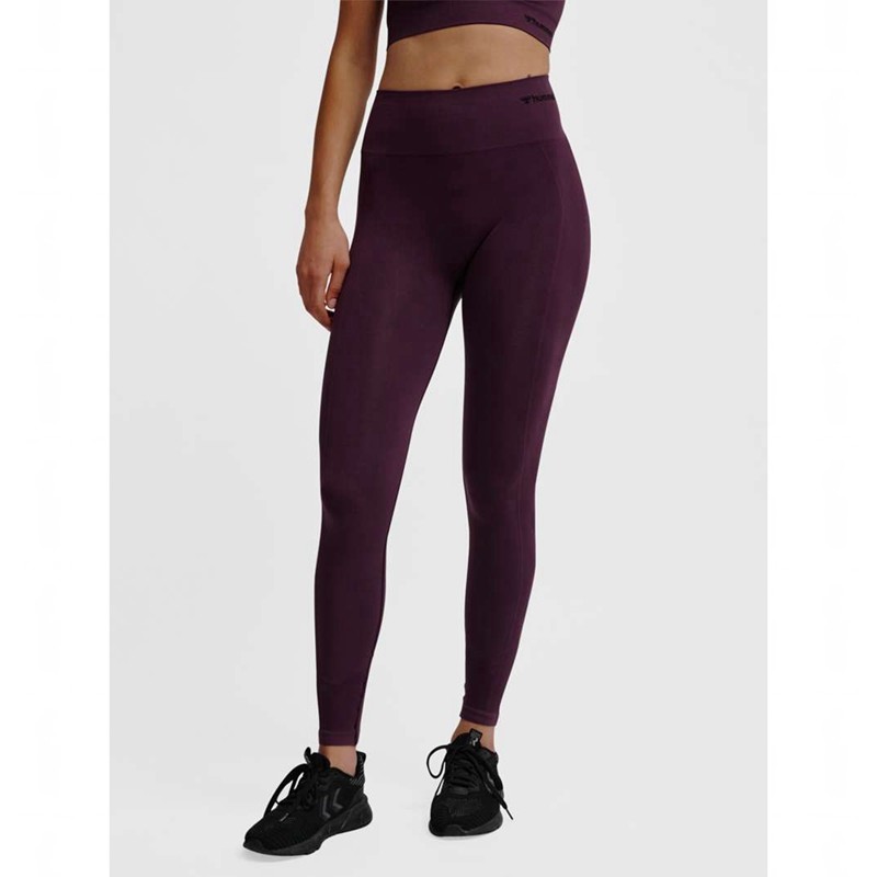 Dámské Ponožky Hummel Tif Seamless High Waist Fialové | 709774-353