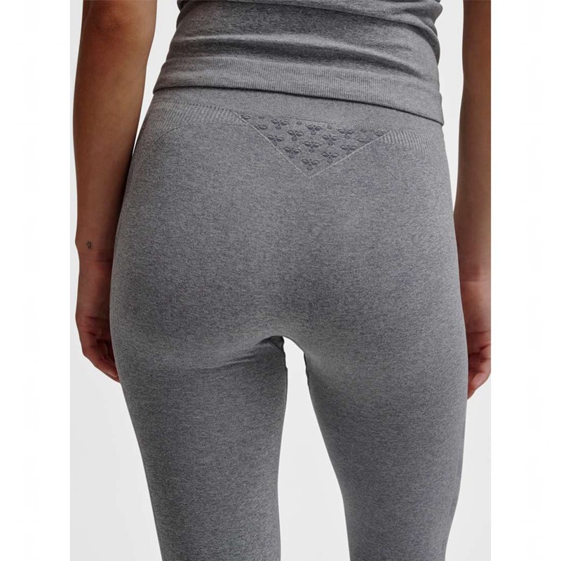 Dámské Punčochové Kalhoty Hummel Ci Seamless Mid Waist Šedé | 238248-675