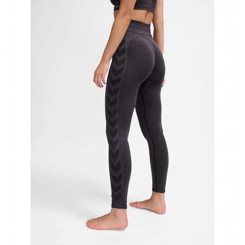 Dámské Punčochové Kalhoty Hummel Ci Seamless Mw Scrunch Černé | 328720-931