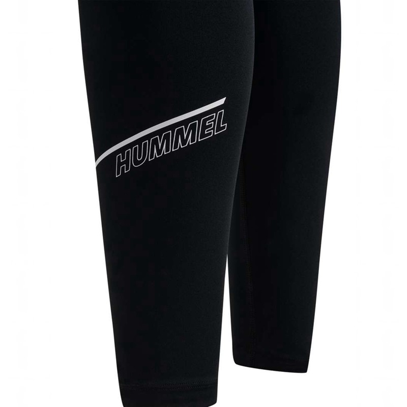 Dámské Punčochové Kalhoty Hummel Court Mid Waist Pocket W Černé | 693706-418