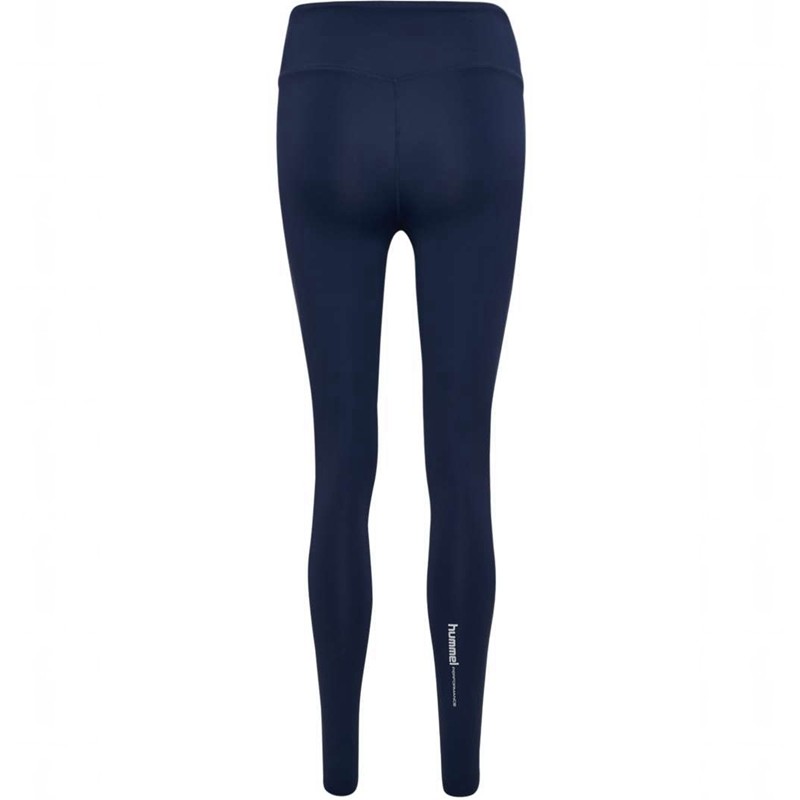 Dámské Punčochové Kalhoty Hummel Fast High Waist Tmavě Blankyt | 298399-121