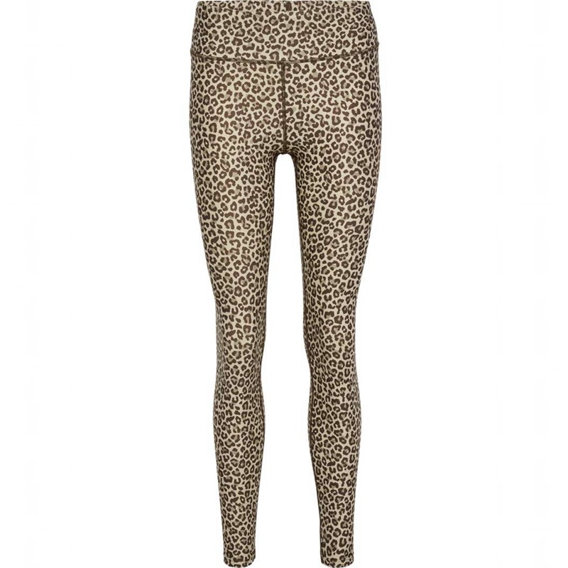 Dámské Punčochové Kalhoty Hummel Fast Mid Waist Leopard | 935430-155