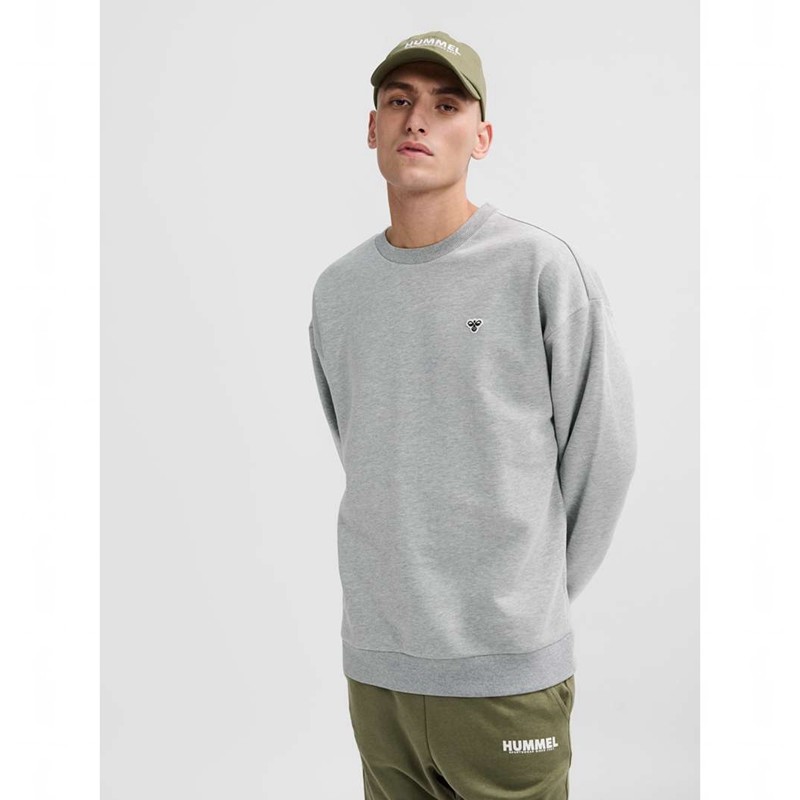 Dámské Punčochové Kalhoty Hummel Loose Crewneck Bee Šedé | 810798-064