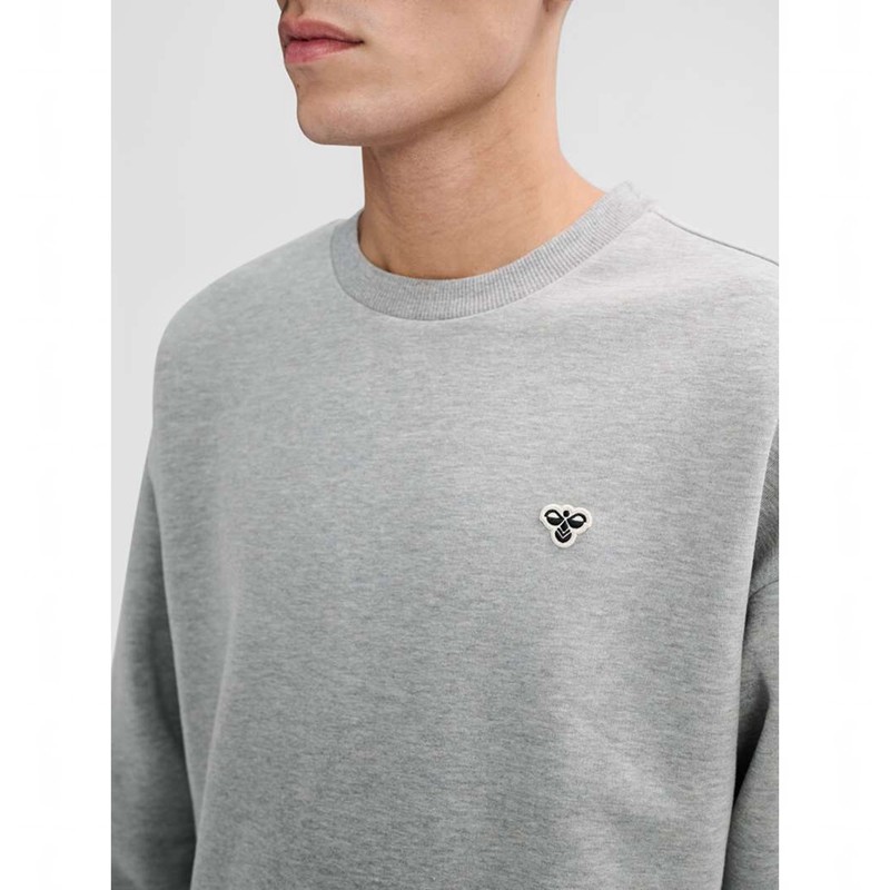 Dámské Punčochové Kalhoty Hummel Loose Crewneck Bee Šedé | 810798-064