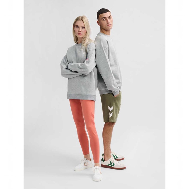 Dámské Punčochové Kalhoty Hummel Loose Crewneck Bee Šedé | 810798-064