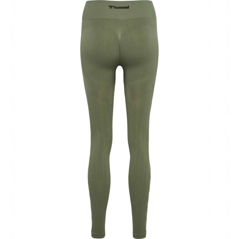Dámské Punčochové Kalhoty Hummel Mt Define Seaml Scrunch Zelene | 454033-999