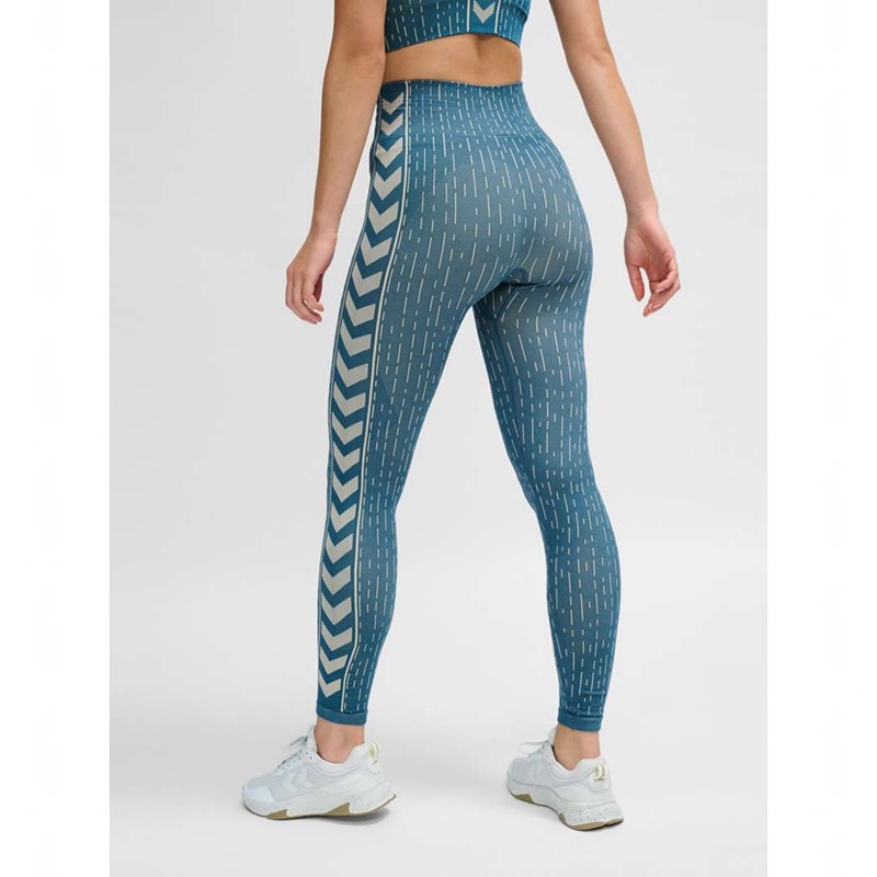 Dámské Punčochové Kalhoty Hummel Mt Drops Seamless Mw Blankyt | 227949-230