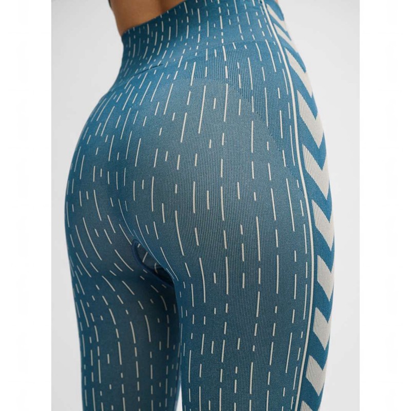 Dámské Punčochové Kalhoty Hummel Mt Drops Seamless Mw Blankyt | 227949-230