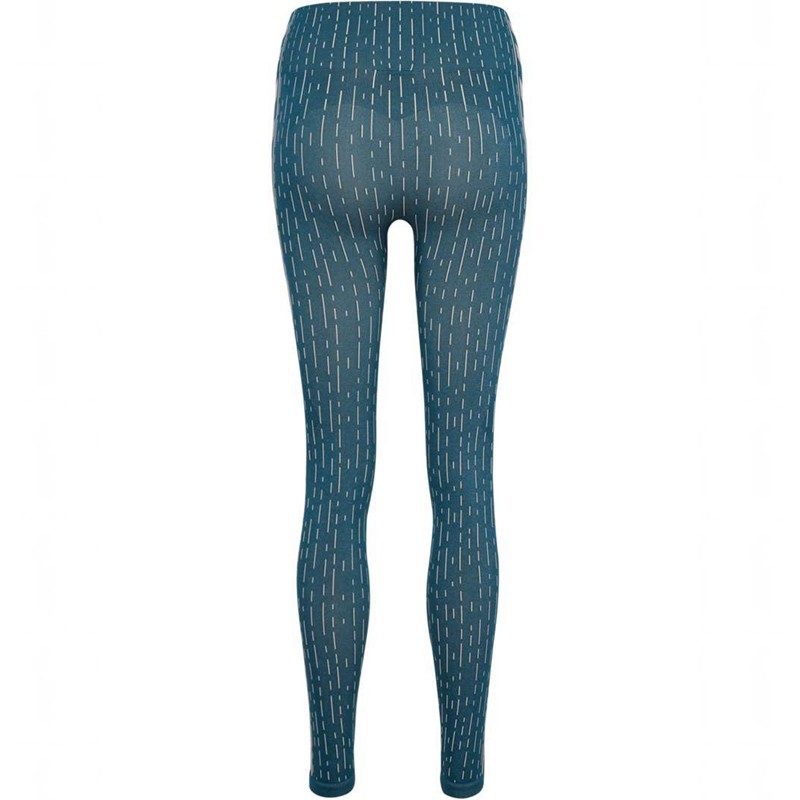 Dámské Punčochové Kalhoty Hummel Mt Drops Seamless Mw Blankyt | 227949-230