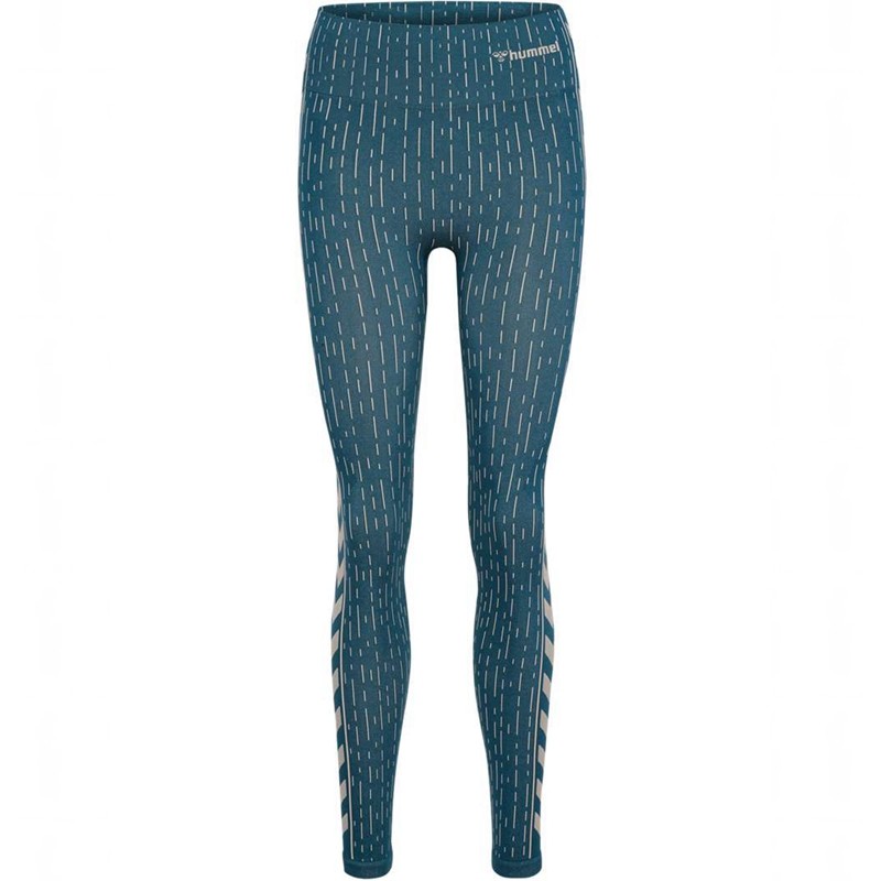Dámské Punčochové Kalhoty Hummel Mt Drops Seamless Mw Blankyt | 227949-230