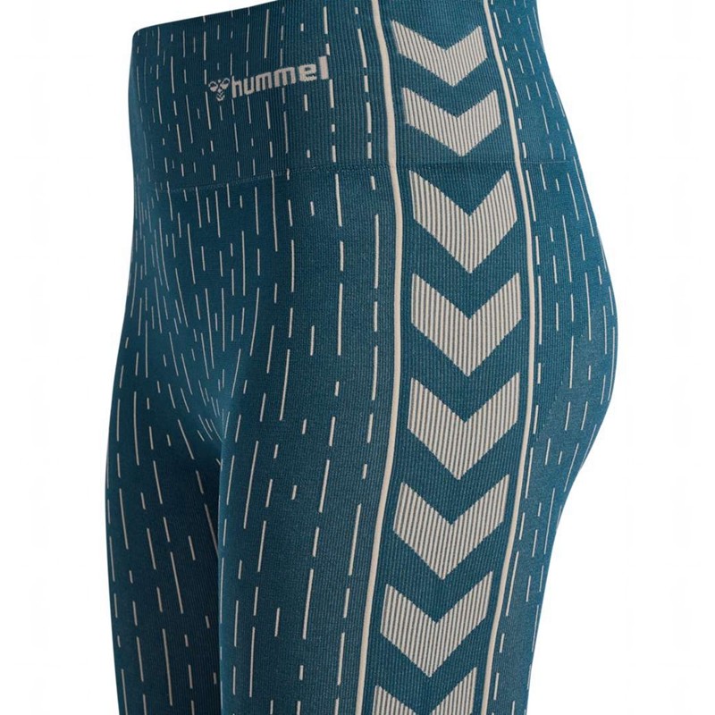 Dámské Punčochové Kalhoty Hummel Mt Drops Seamless Mw Blankyt | 227949-230