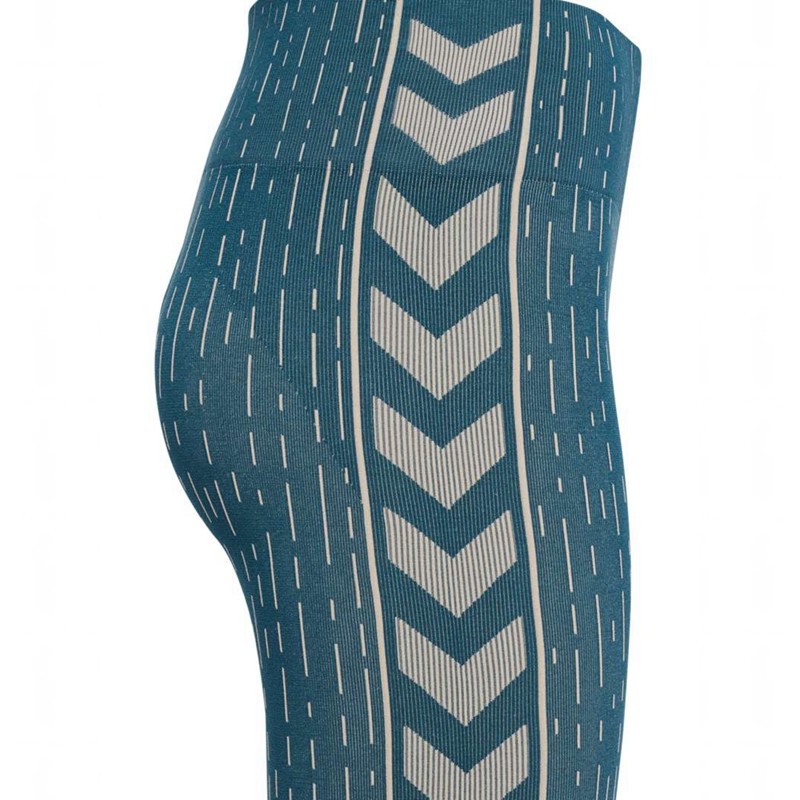 Dámské Punčochové Kalhoty Hummel Mt Drops Seamless Mw Blankyt | 227949-230