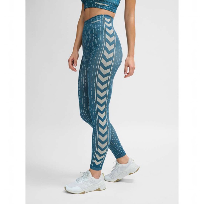 Dámské Punčochové Kalhoty Hummel Mt Drops Seamless Mw Blankyt | 227949-230