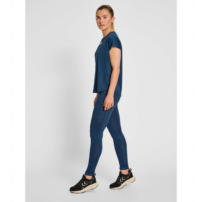 Dámské Punčochové Kalhoty Hummel Mt Mabley Mid Waist Blankyt | 574908-084