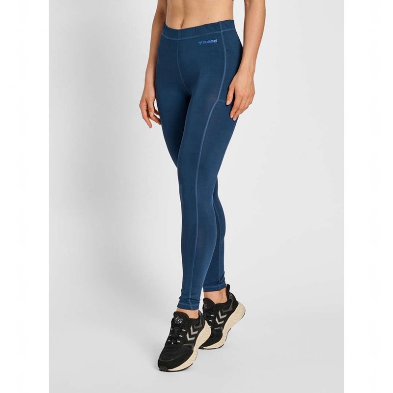 Dámské Punčochové Kalhoty Hummel Mt Mabley Mid Waist Blankyt | 574908-084