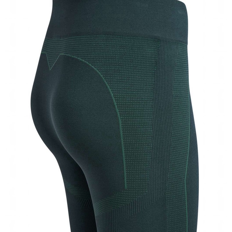 Dámské Punčochové Kalhoty Hummel Mt Power Seamless Mw Zelene | 645165-390