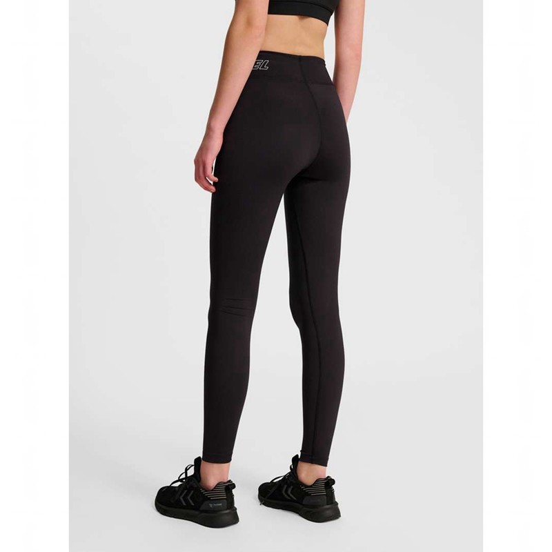 Dámské Punčochové Kalhoty Hummel Te Fundamental Mid Waist Černé | 799033-733
