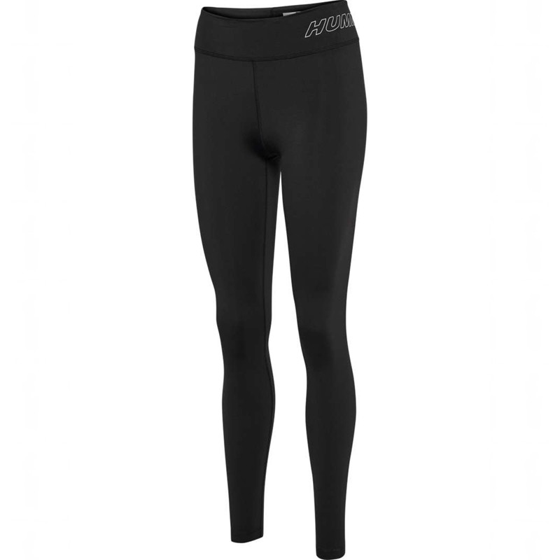 Dámské Punčochové Kalhoty Hummel Te Fundamental Mid Waist Černé | 799033-733