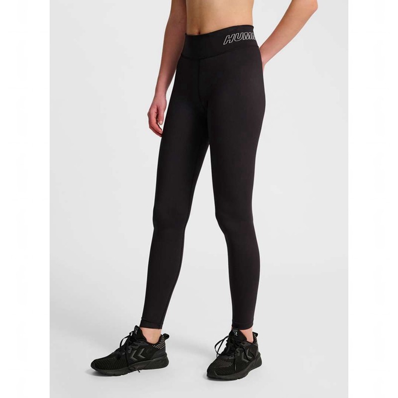 Dámské Punčochové Kalhoty Hummel Te Fundamental Mid Waist Černé | 799033-733