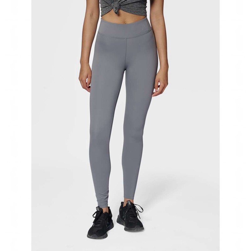Dámské Punčochové Kalhoty Hummel Te Fundamental Mid Waist Šedé | 333539-000
