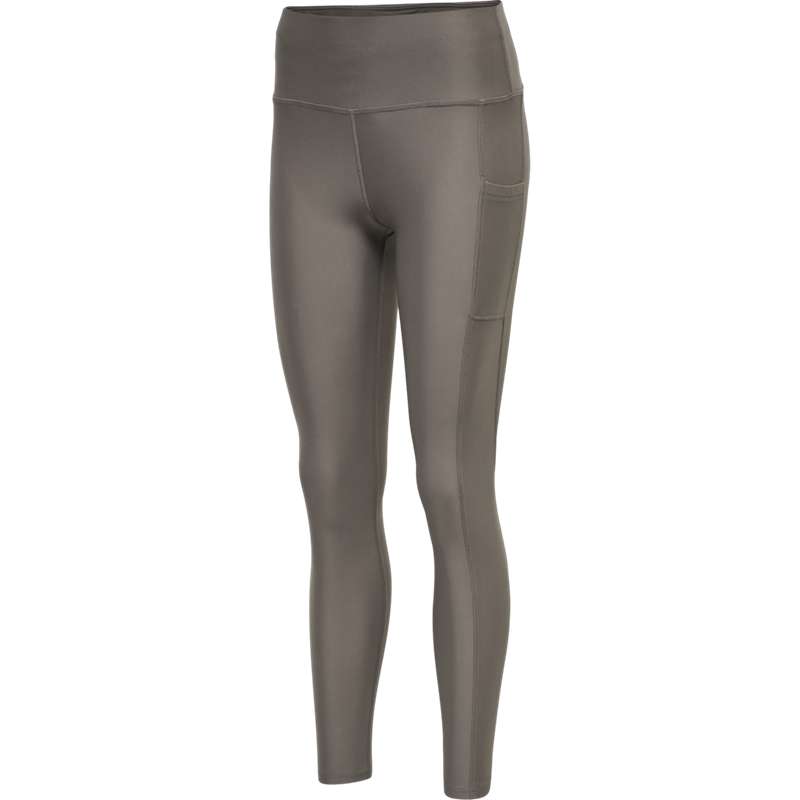 Dámské Punčochové Kalhoty Hummel Te Tola High Waist Béžový | 361153-661