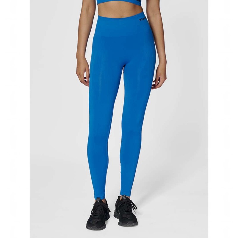 Dámské Punčochové Kalhoty Hummel Tif Seamless High Waist Blankyt | 647771-289