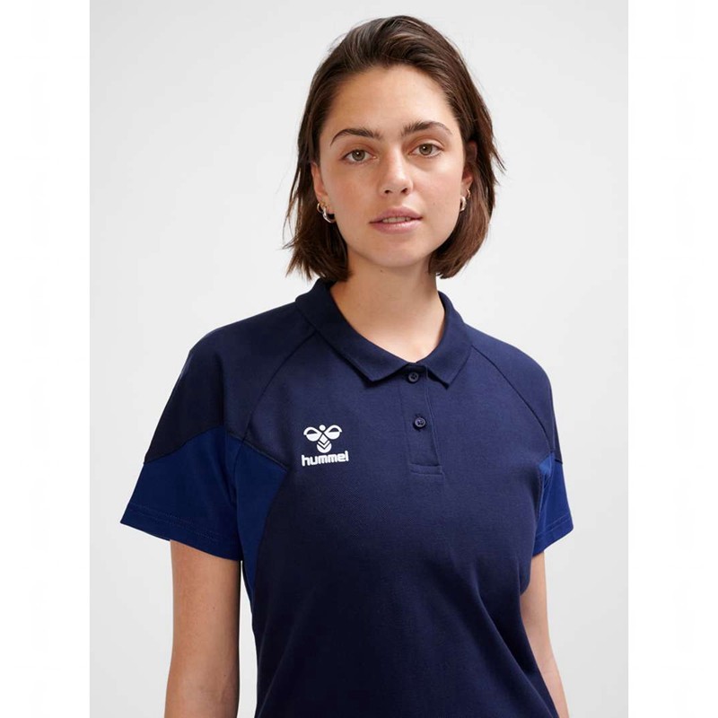 Dámské Punčochové Kalhoty Hummel Travel Polo Tmavě Blankyt | 076016-755