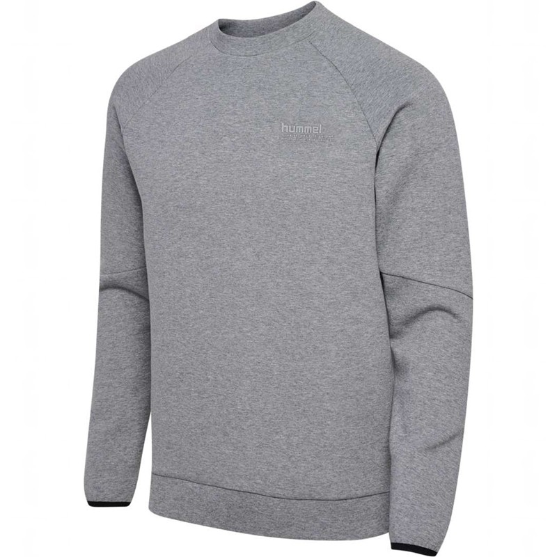 Dámské Sandály Hummel Tech Fleece Regular Crew Šedé | 262180-089