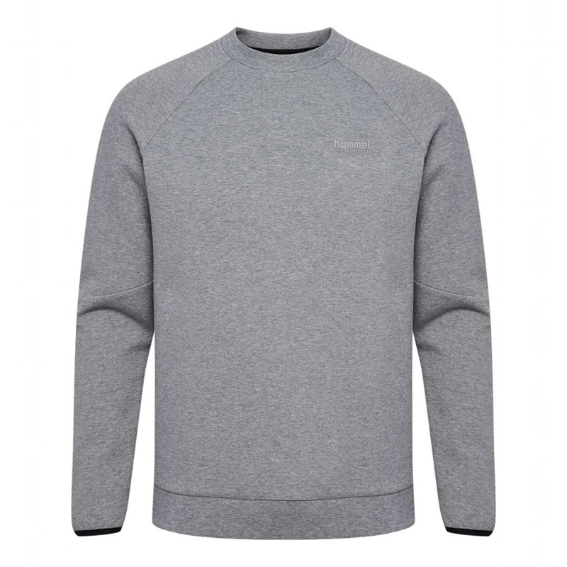Dámské Sandály Hummel Tech Fleece Regular Crew Šedé | 262180-089