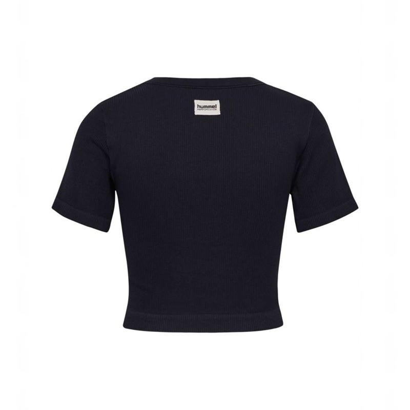 Dámské Sálovky Hummel Pulse Seamless Rib W S/S Černé | 459268-481