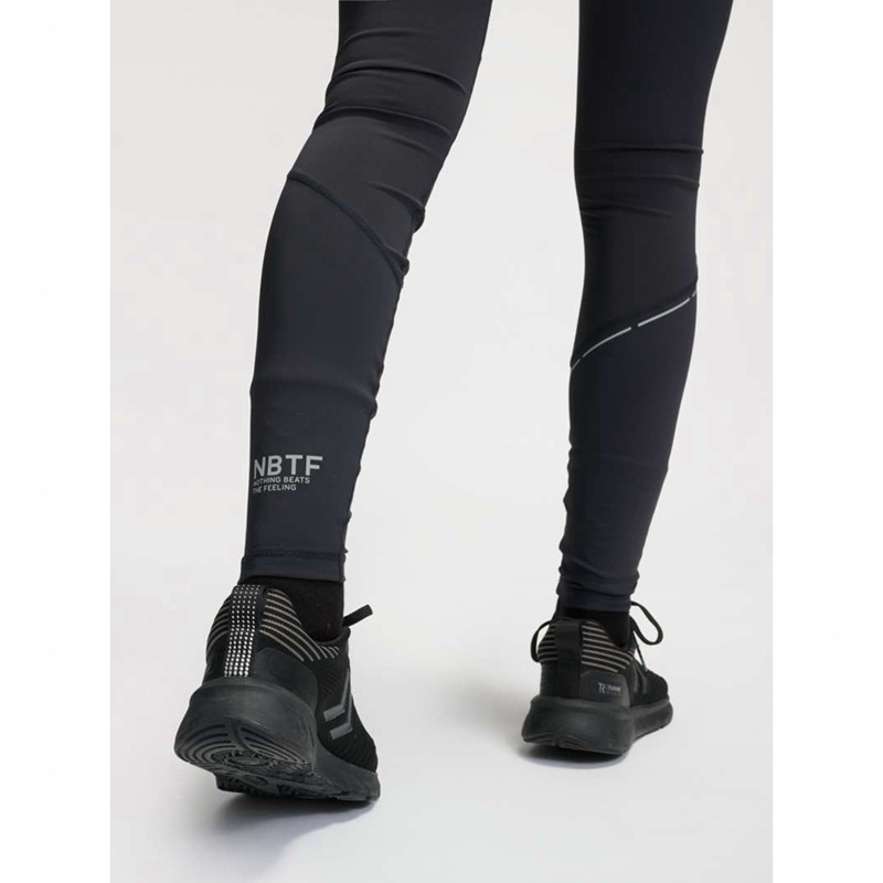 Dámské Sportovní Oblečení Hummel Nwlrace High Waist Pocket W Černé | 429340-106