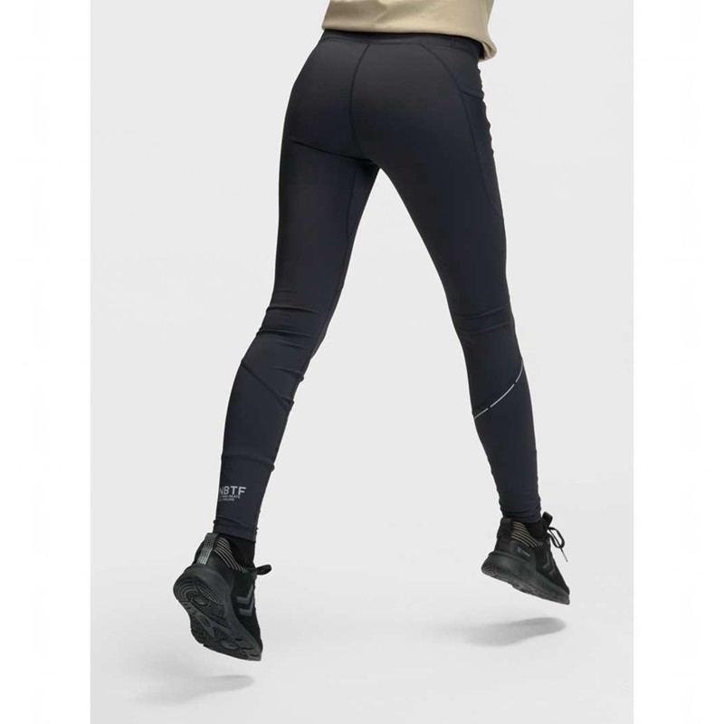 Dámské Sportovní Oblečení Hummel Nwlrace High Waist Pocket W Černé | 429340-106