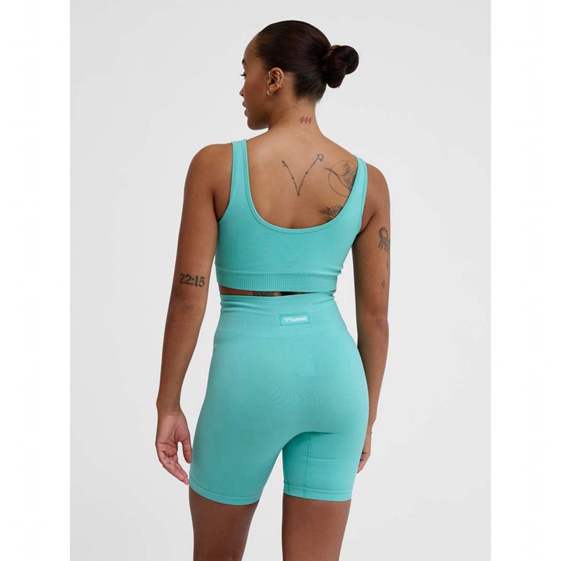 Dámské Sportovní Podprsenka Hummel Alive Seamless Blankyt | 159246-232