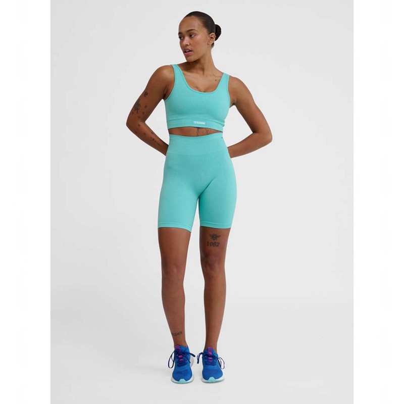 Dámské Sportovní Podprsenka Hummel Alive Seamless Blankyt | 159246-232