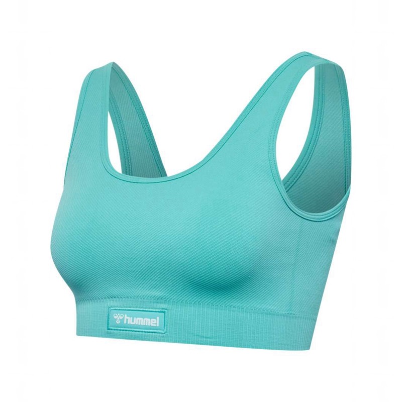 Dámské Sportovní Podprsenka Hummel Alive Seamless Blankyt | 159246-232