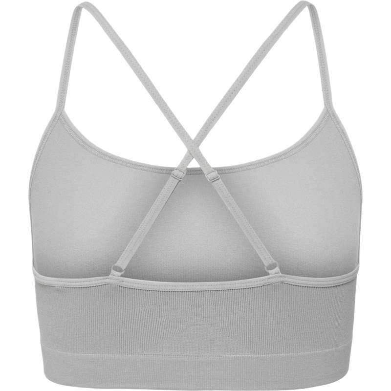 Dámské Sportovní Podprsenka Hummel Juno Seamless Šedé | 731915-499