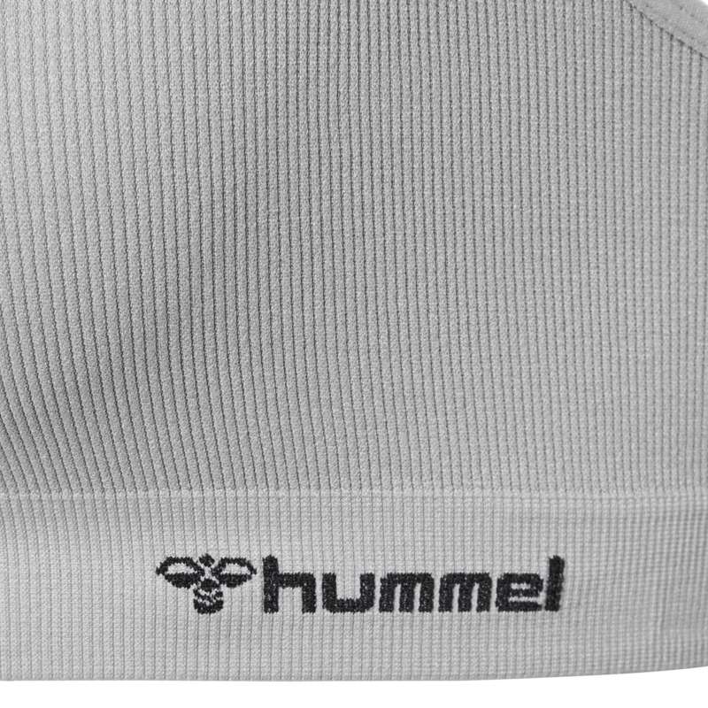 Dámské Sportovní Podprsenka Hummel Juno Seamless Šedé | 731915-499