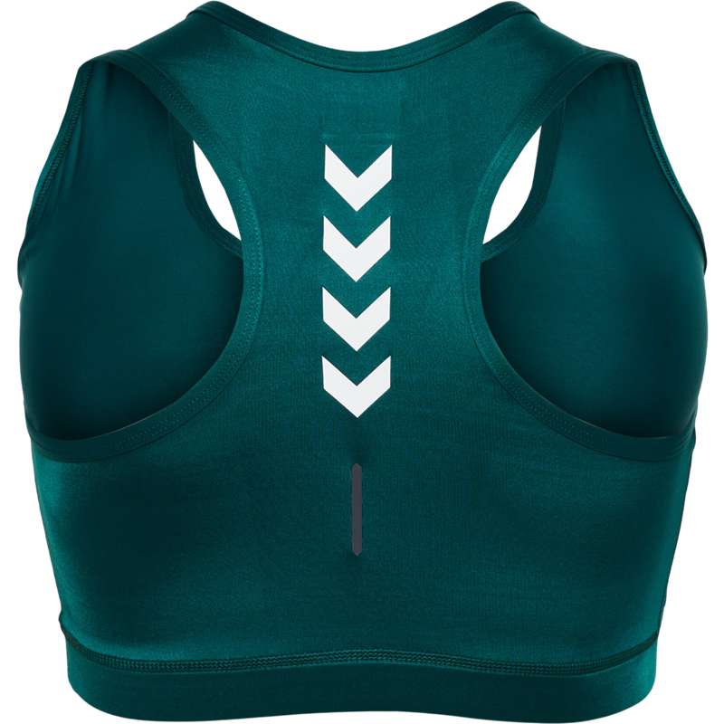Dámské Sportovní Podprsenka Hummel Te Curvy Plus Zelene | 580659-478
